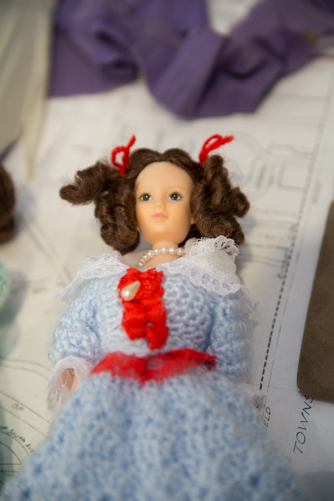 One of Darlene's dolls